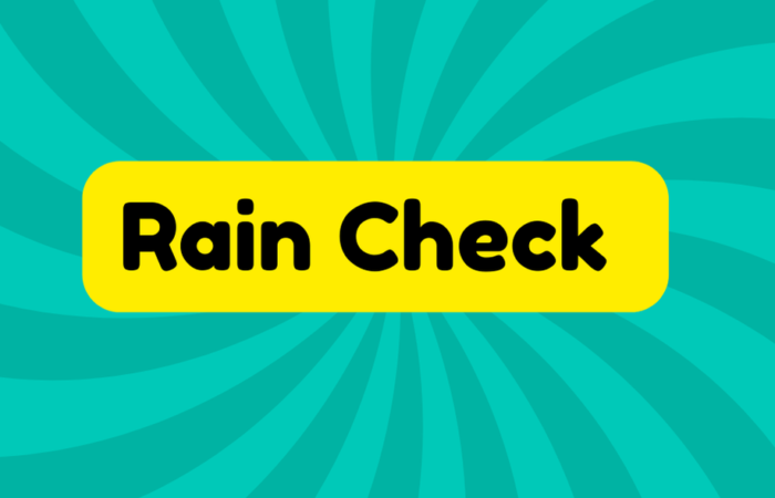 Rain Check
