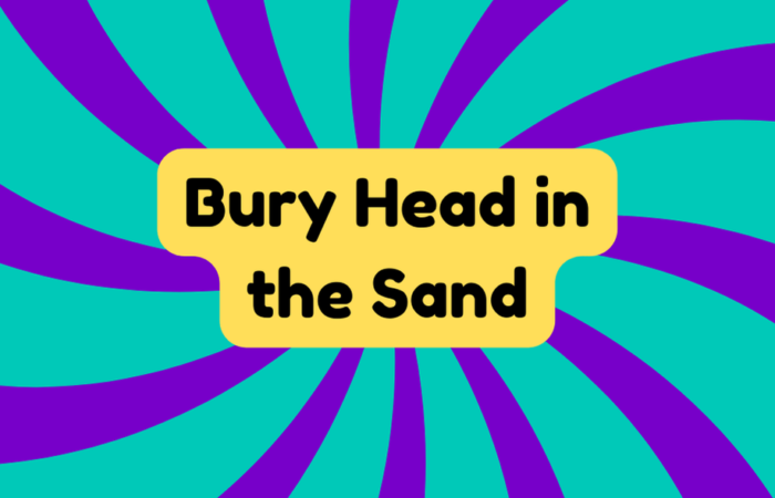 Bury Head in the Sand