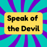 Speak of the Devil 1 Speak of the Devil