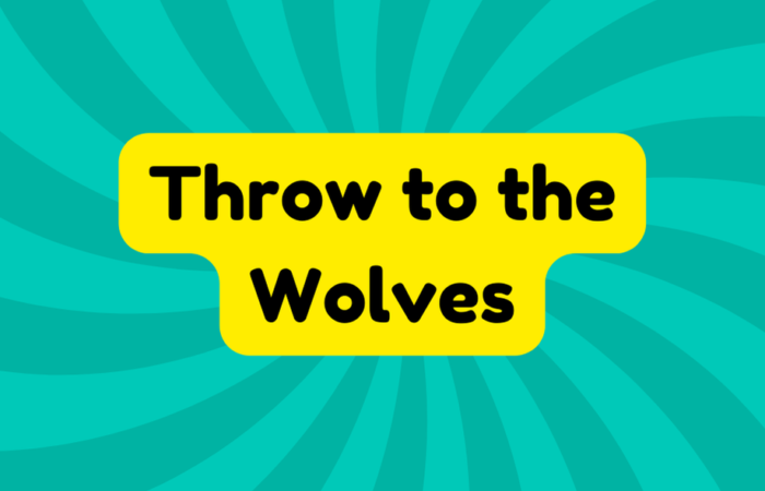 Throw to the Wolves