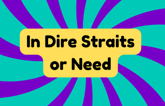 In Dire Straits