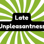 Late Unpleasantness