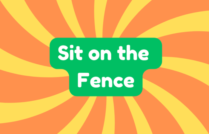 Sit on the Fence