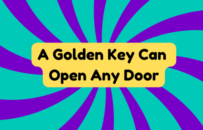 A Golden Key Can Open Any Door