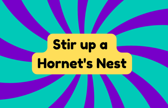 Stir up a Hornet's Nest