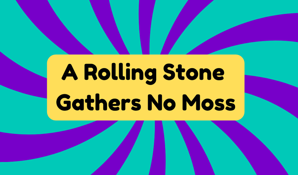 A Rolling Stone Gathers No Moss