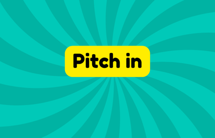 Pitch in