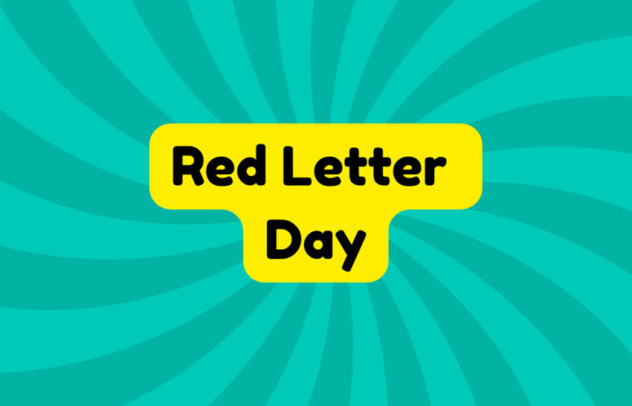 Red Letter Day