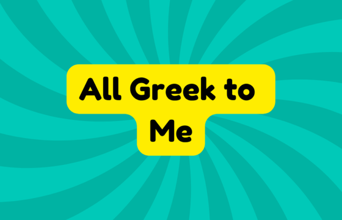 All Greek to Me