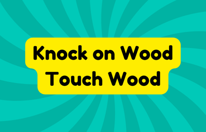 Knock on Wood
