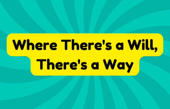 Where There's a Will, There's a Way