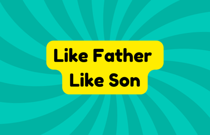 Like Father Like Son