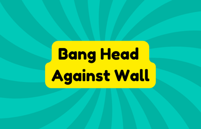 Bang Head Against Wall