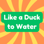 Like a Duck to Water