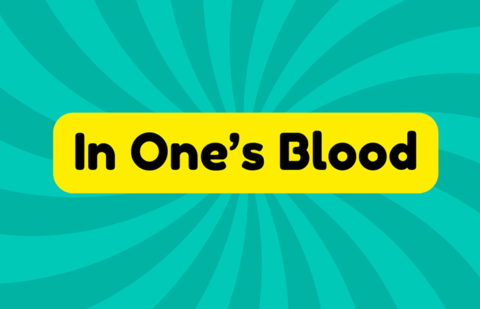 In One’s Blood