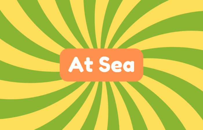 At Sea