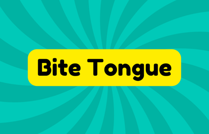 Bite Tongue