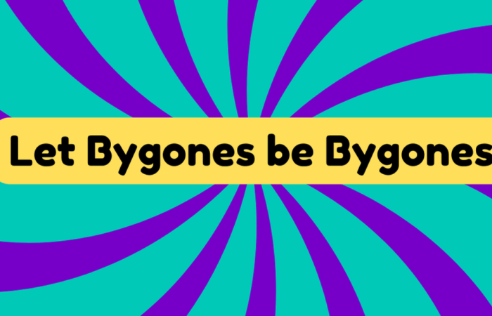 Let Bygones Be Bygones