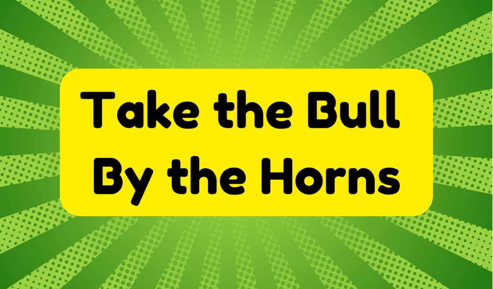 Take the Bull by the Horns