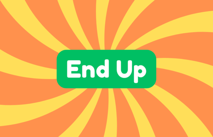 End up