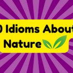 Idioms of Nature