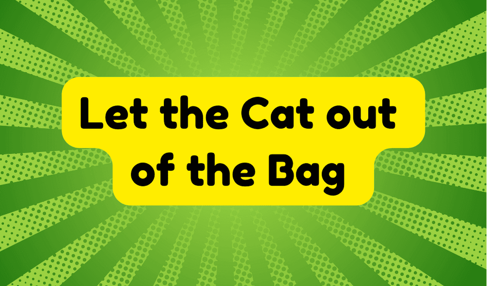 Let the Cat Out of the Bag