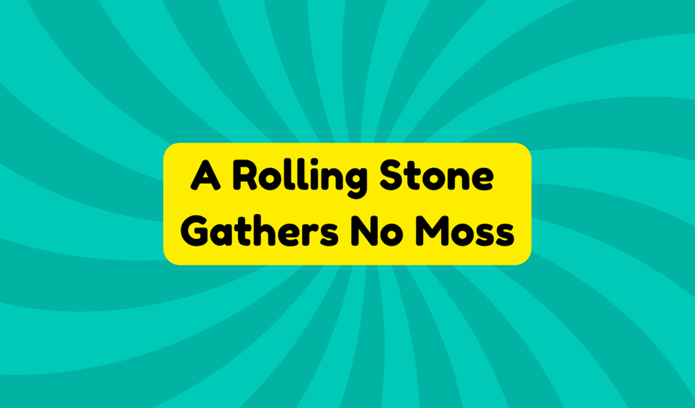 A Rolling Stone Gathers No Moss