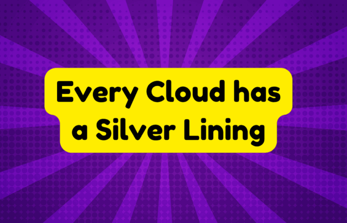 Every Cloud Has a Silver Lining