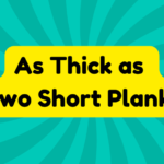 As Thick as Two Short Planks 2 As Thick as Two Short Planks