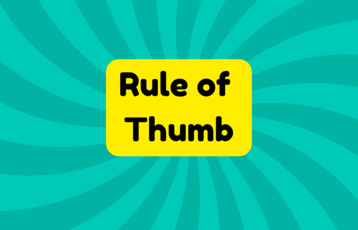 Rule of Thumb