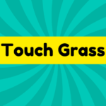 Touch Grass 2 Touch grass
