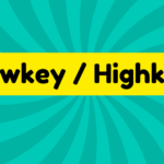 Lowkey - Highkey 3 Lowkey highkey