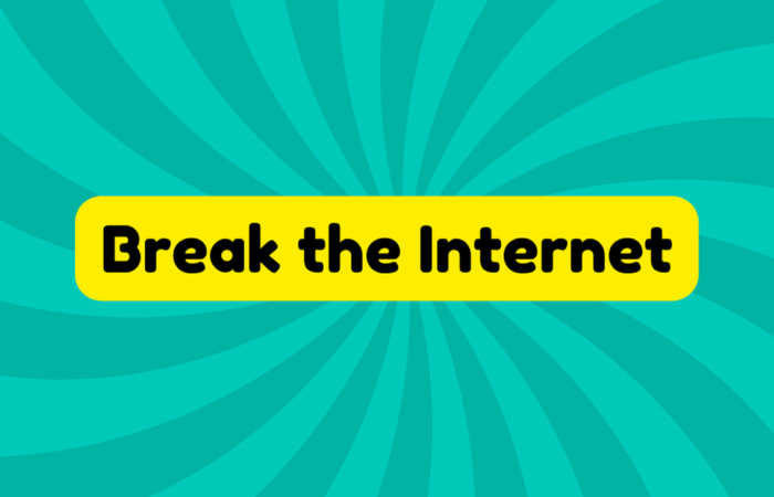 break the Internet